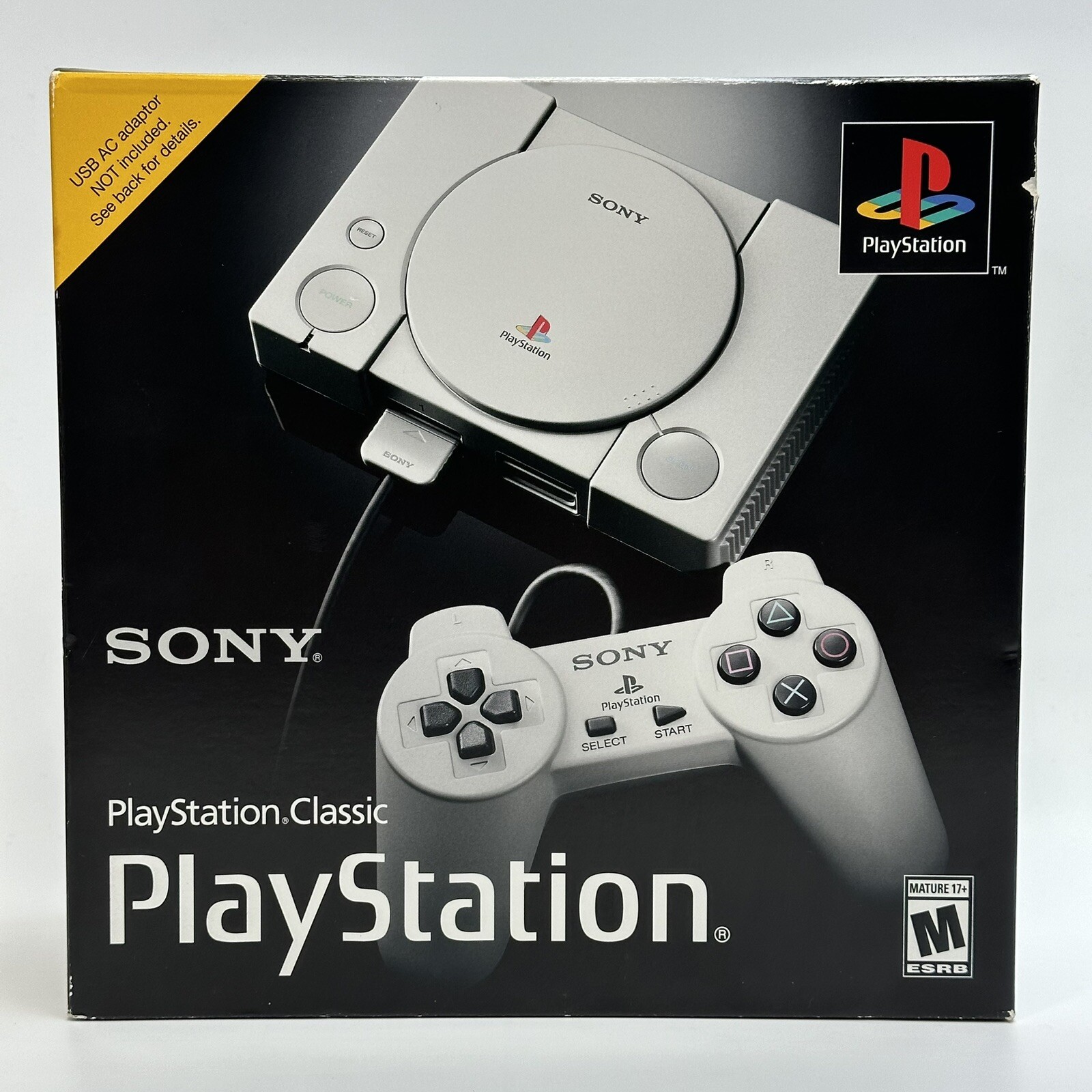 Playstation Classic Mini Console 20 Games Pre-Loaded 2 Controllers – New Sealed