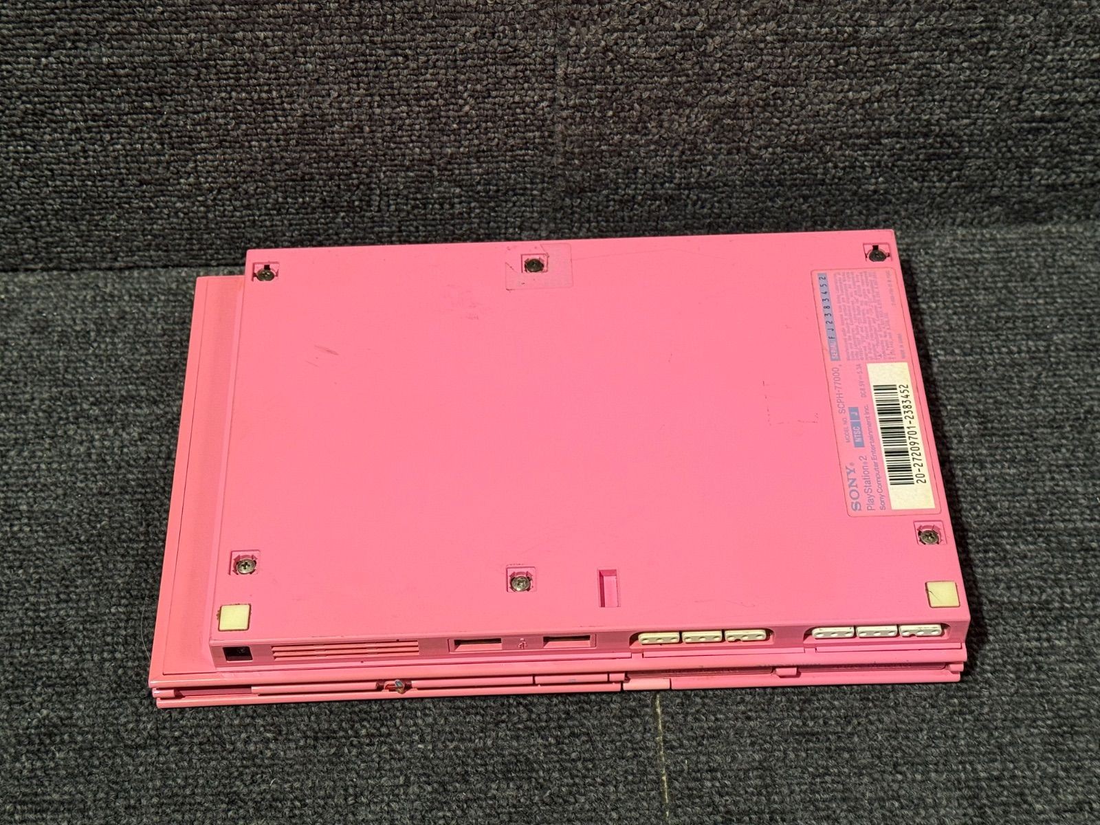 Sony Playstation 2 PS2 Slim Console SCPH-77000PK Ltd Pink Main Unit Only Used