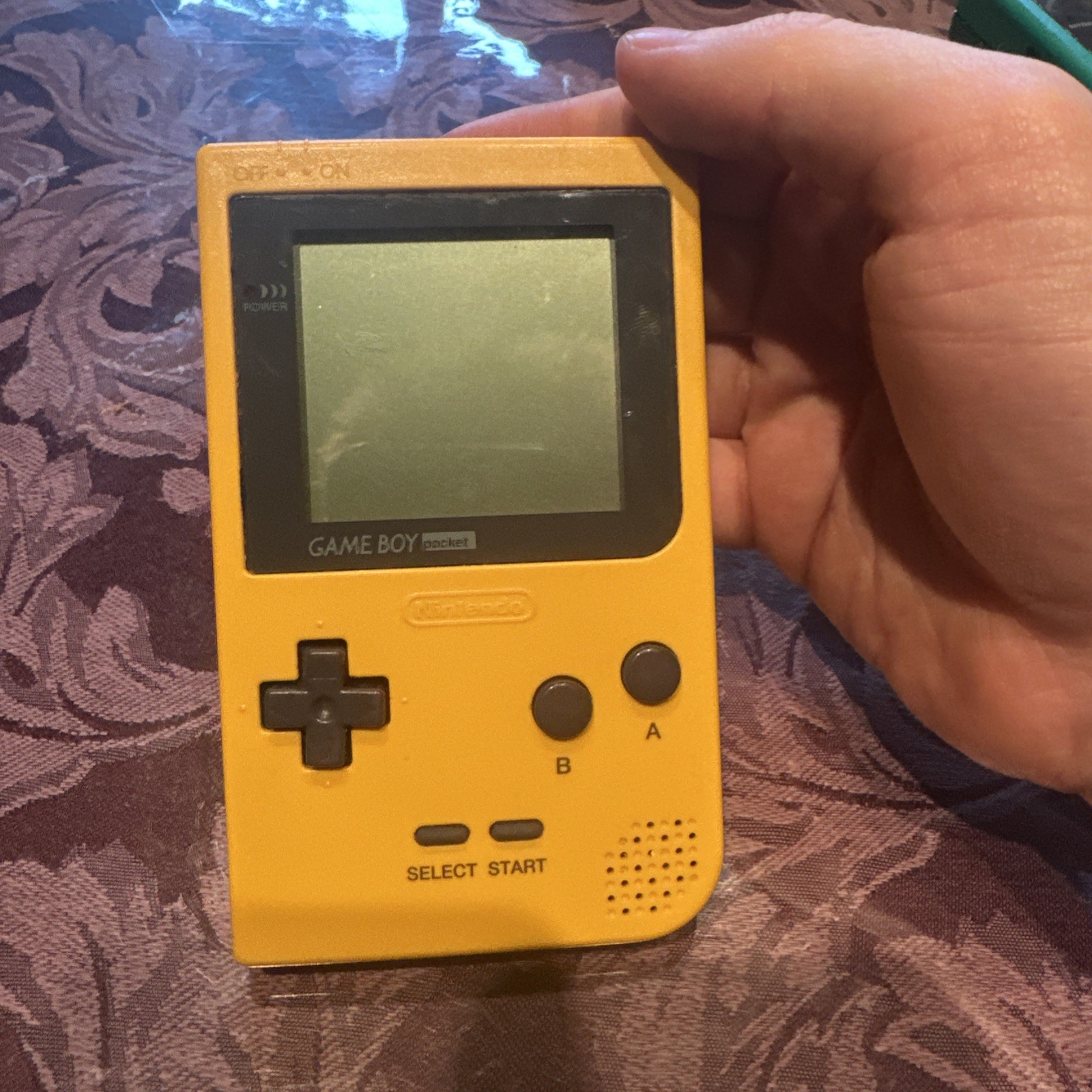 Nintendo MGB001 Game Boy Pocket Console Yellow