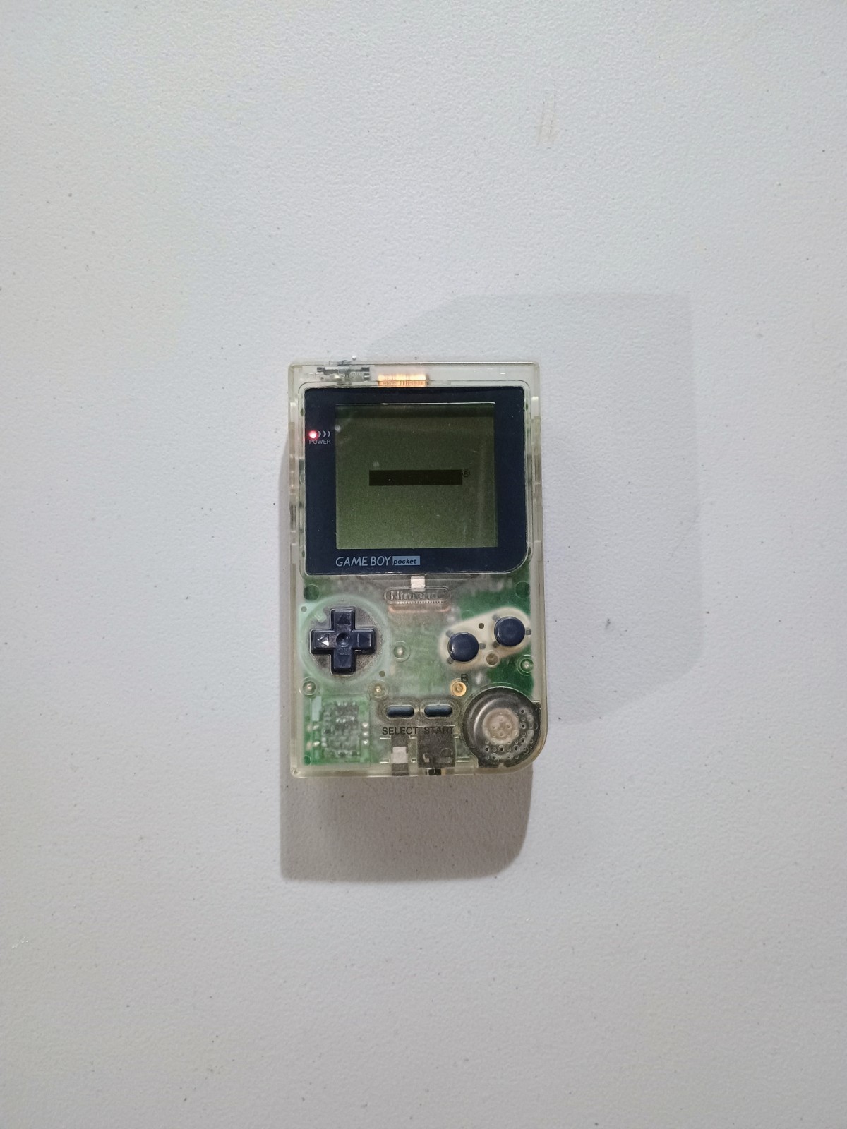 Nintendo Gameboy Pocket Clear Handheld System – Tested And Working
