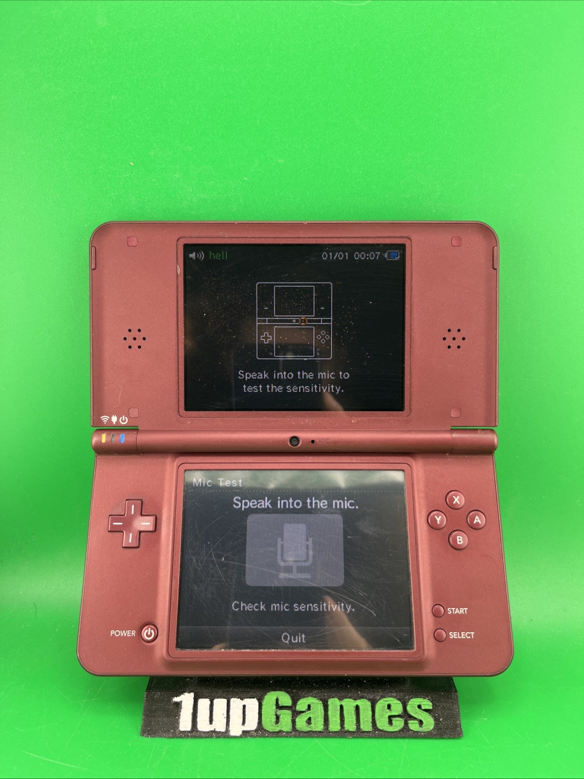 Nintendo DSi XL TESTED No Stylus In Good Condition. (T05) READ
