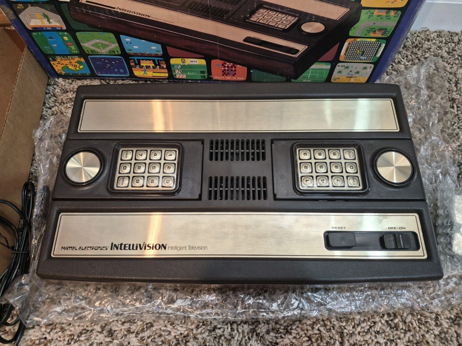 Mattel Intellivision Console System CIB Original Box – Unused BRAND NEW Read All