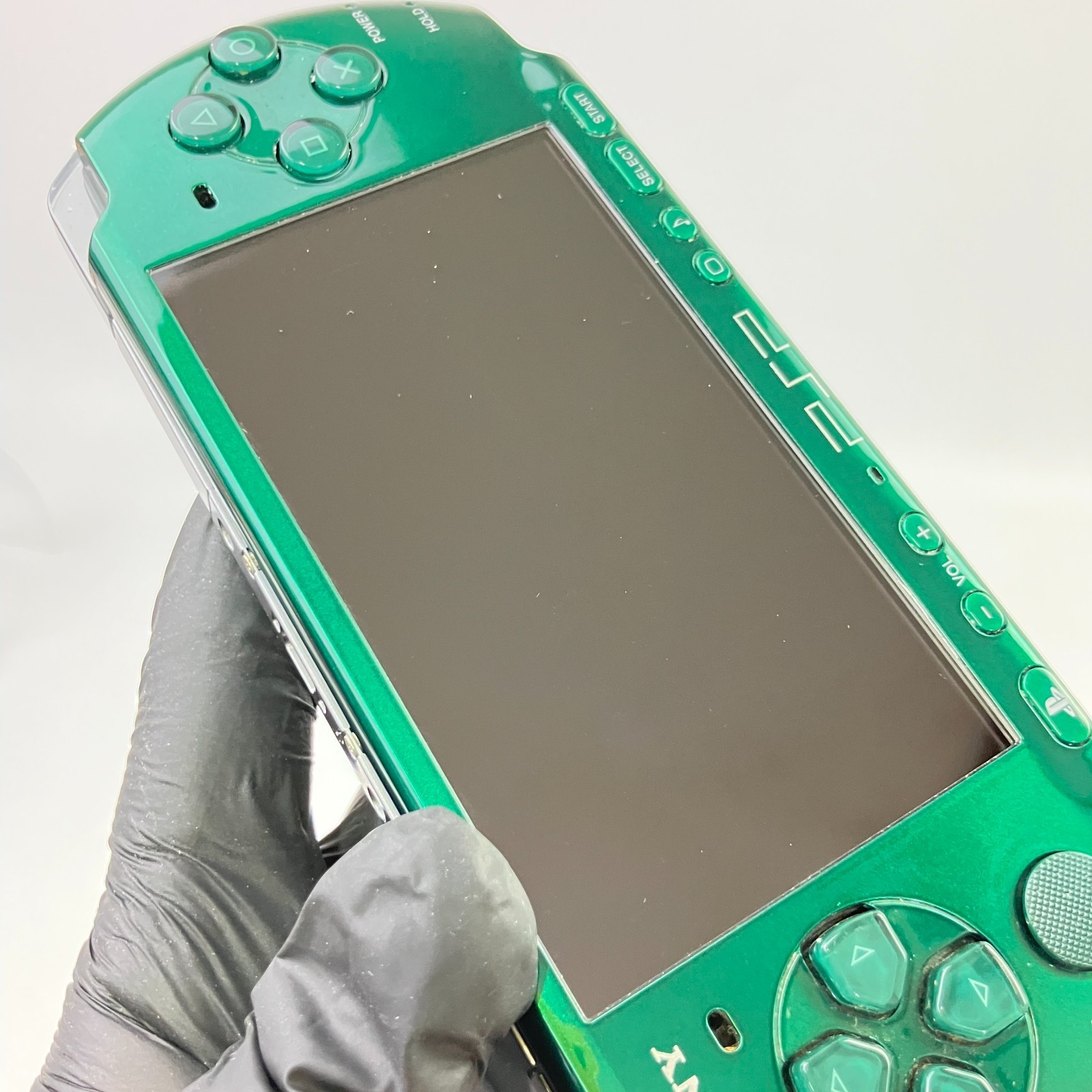 Sony PSP-3000 Spirited Gree Console with Charger & New Battery Packs Region Free