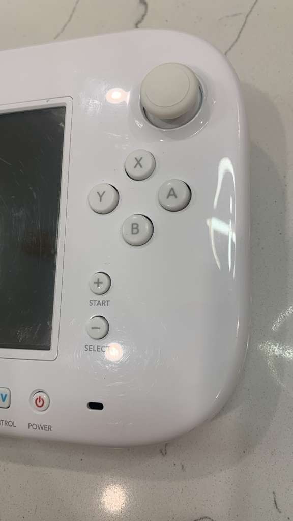 Nintendo Wii U Console And Gamepad Set White Japanese 0011