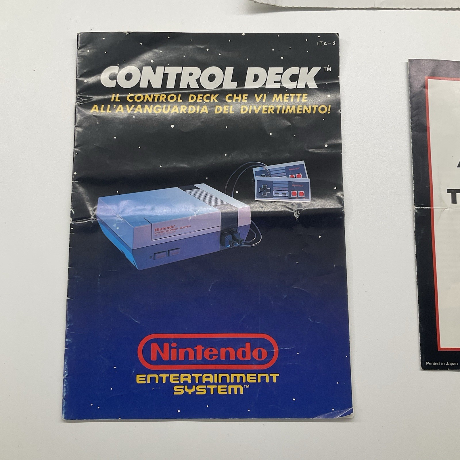 NINTENDO NES CONSOLE CONTROL DECK PAL A ITALIAN COMPLETE BOXED – VERY RARE