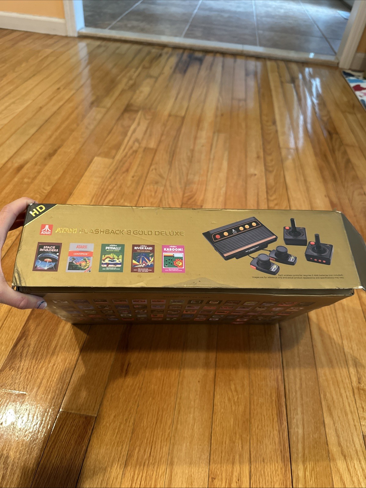 Atari Flashback 8 Gold Deluxe HD Console — Wireless Controllers, 120 Games