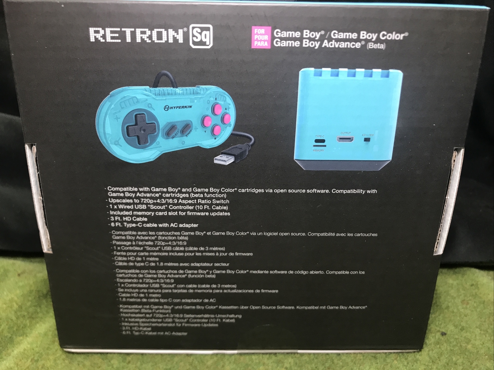 Hyperkin RetroN Sq: HD Gaming Console for Game Boy/Color/ Game Boy Advance