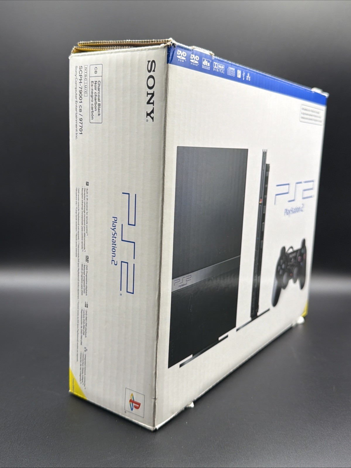 PS2 Slim Console Complete CIB Bundle Tested W/ Games & Memory Card Fast Ship!