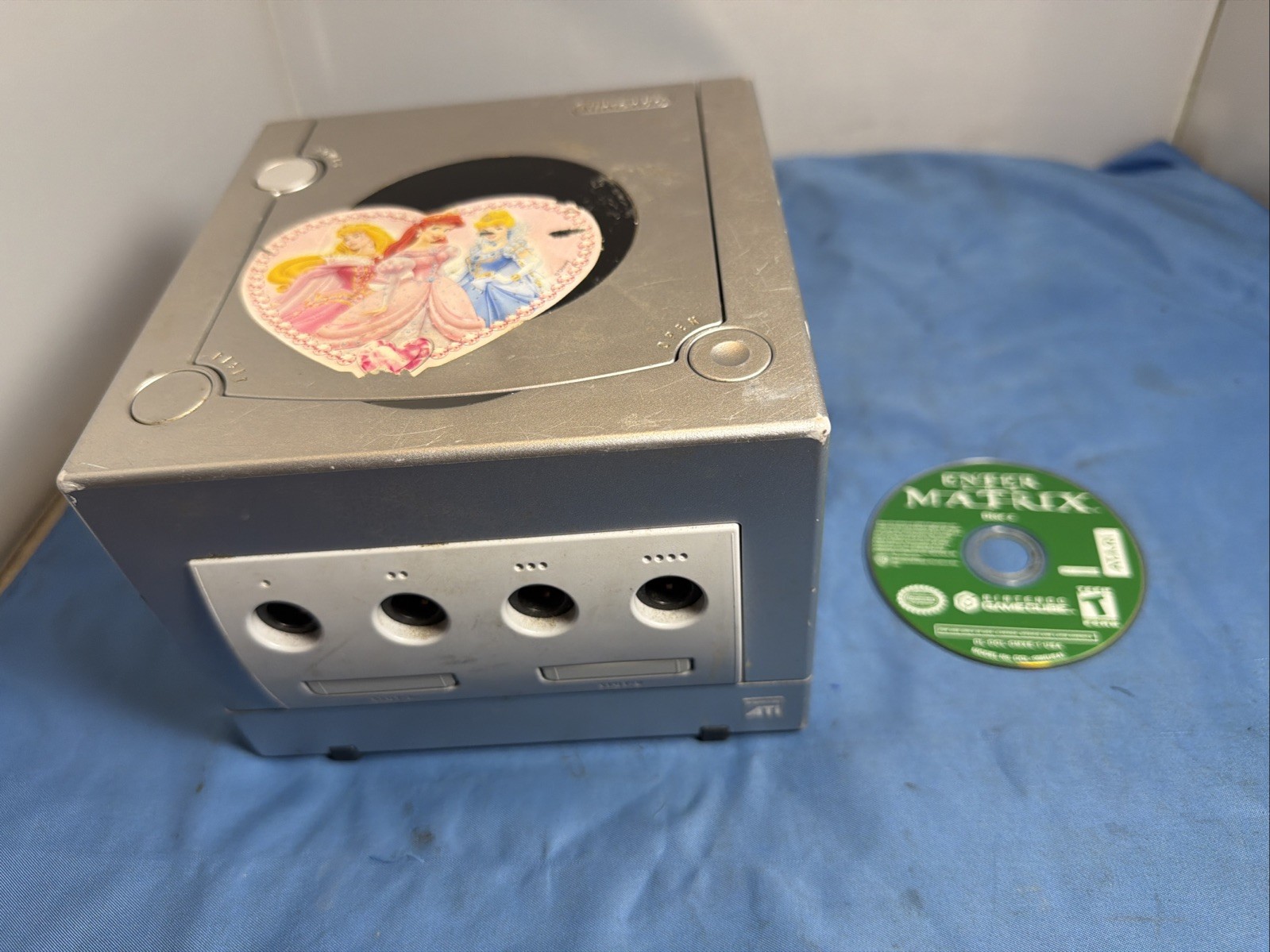 Nintendo GameCube Platinum Silver DOL-001 (USA) | Console Only | Tested Working