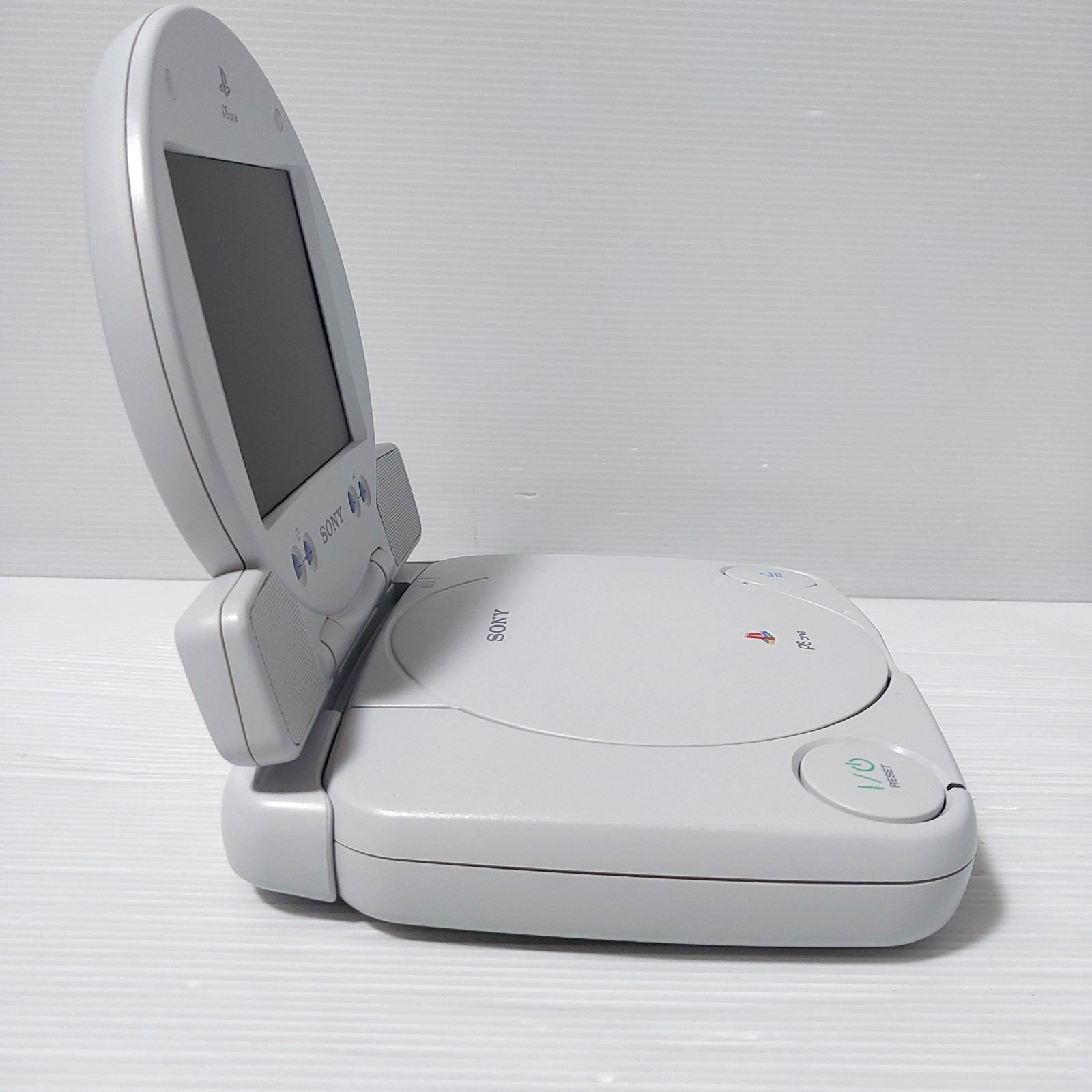 Sony PS one Japanese console SCPH-100 with LCD Screen Box Tested Import Japan