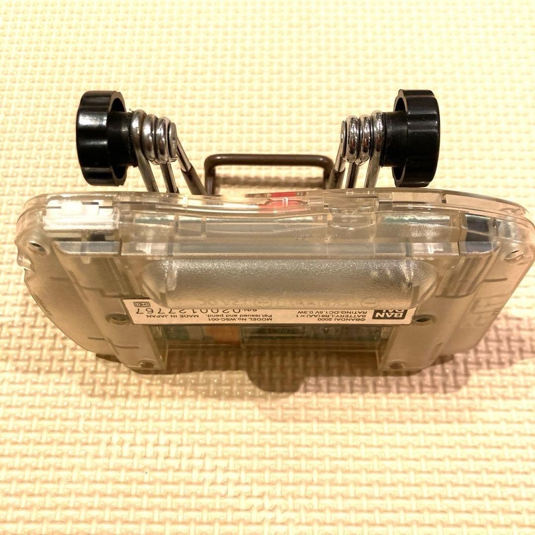 Limited Bandai WonderSwan Color Pure Crystal WSC-001 Toys R Us Exclusive Tested
