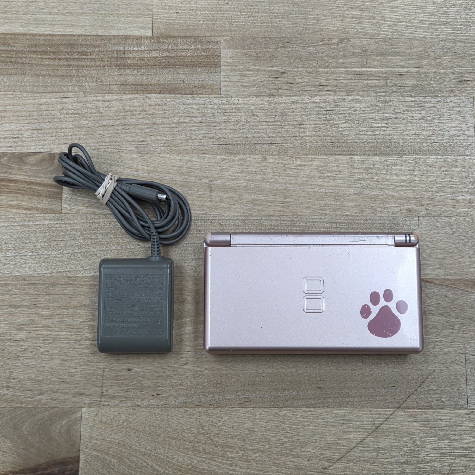 Nintendo DS Lite Nintendogs Edition Metallic Rose Handheld System – Read Dsc