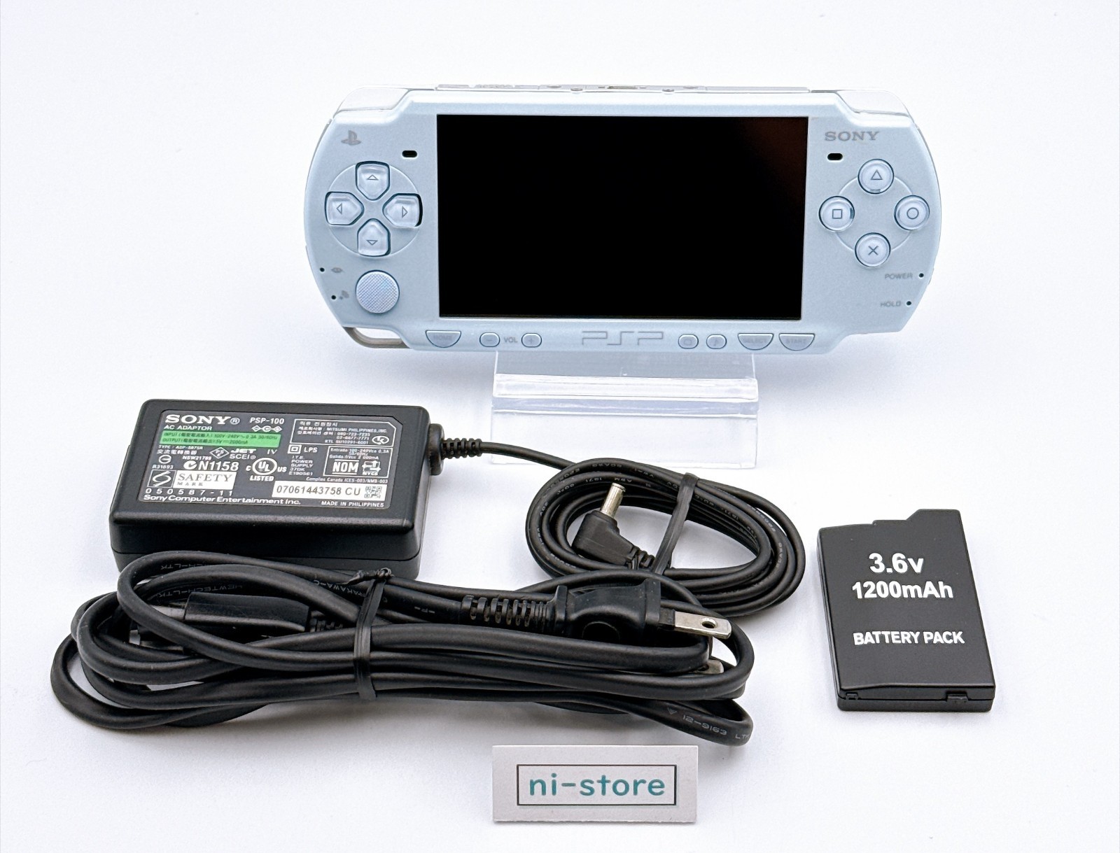 Sony PSP-2000 PSP 2000 Console Blume Felicia Blue Region free – Very Good
