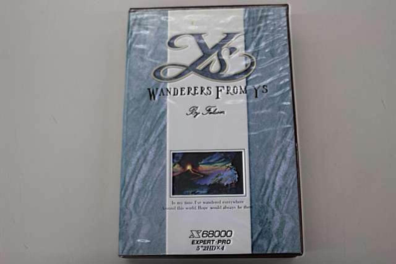 FALCOM Ys III Wanderers RPG Retro Game Software with Manual & Collectibles