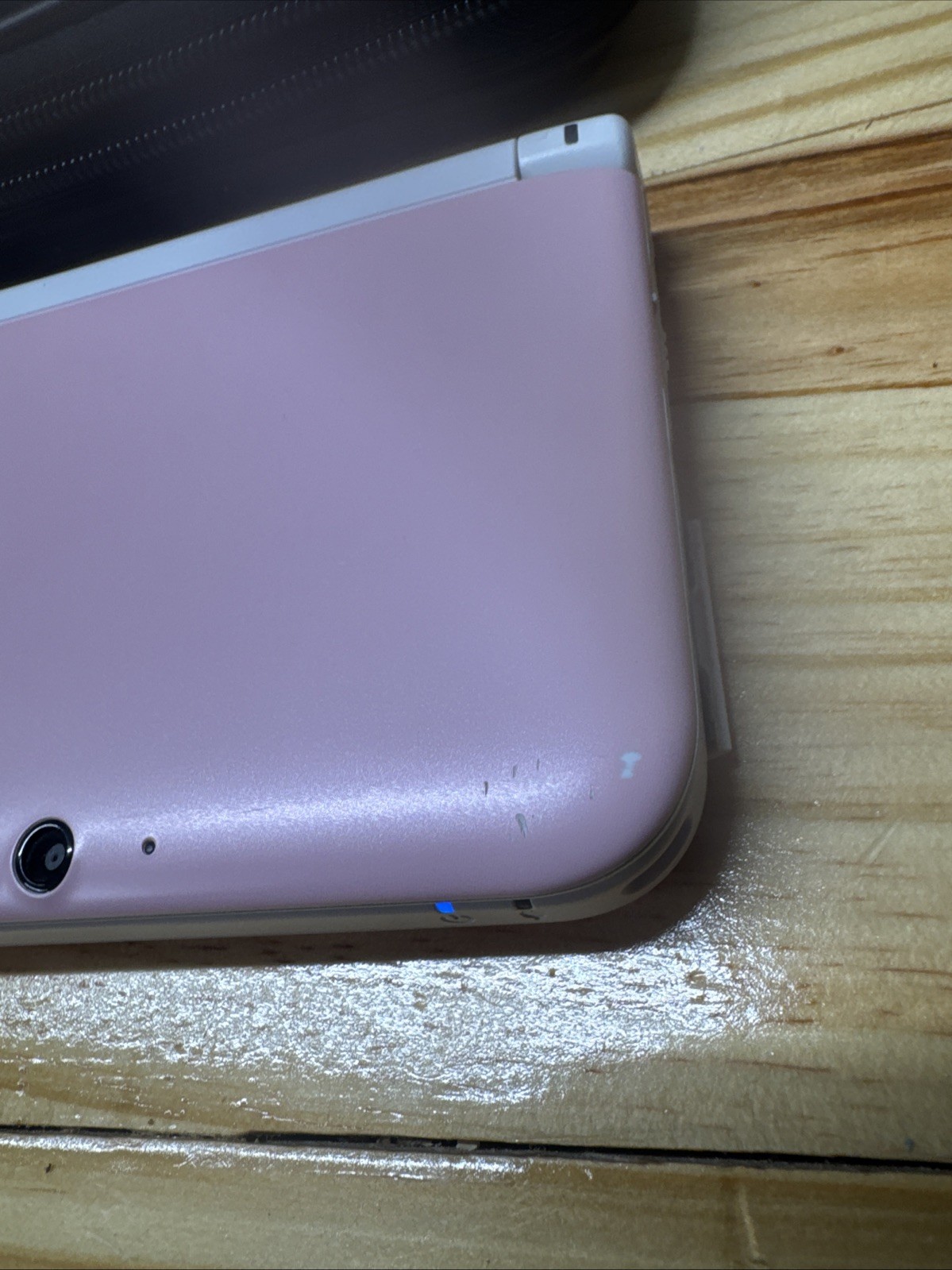 Nintendo 3DS XL Handheld Game Console Pink & White With Charger