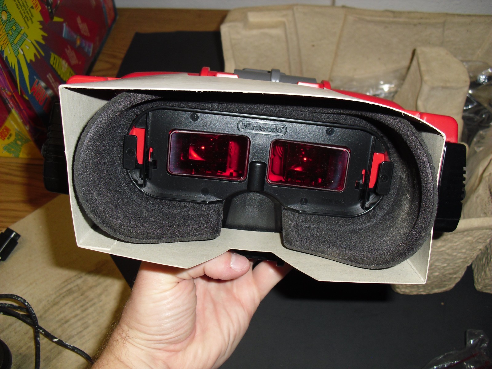 NOT WORKING Virtual Boy system complete in box! Nintendo for parts or repair