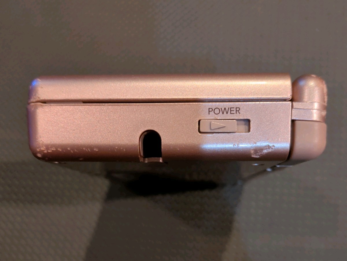 Nintendo DS Lite Metallic Pink Rose Console ONLY; Tested & Works.