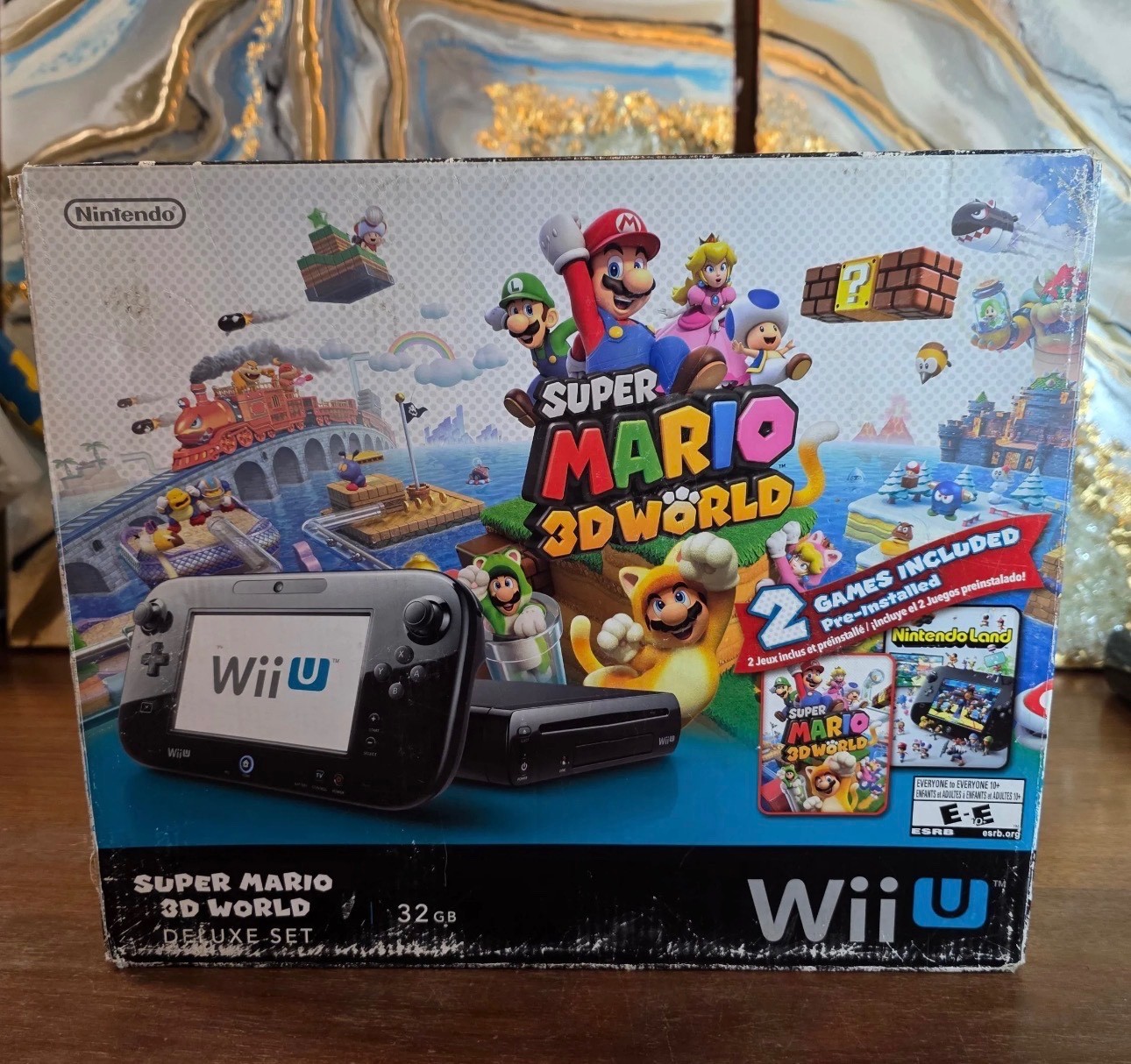 Nintendo Wii U Super Mario 3D World Deluxe Set – Black
