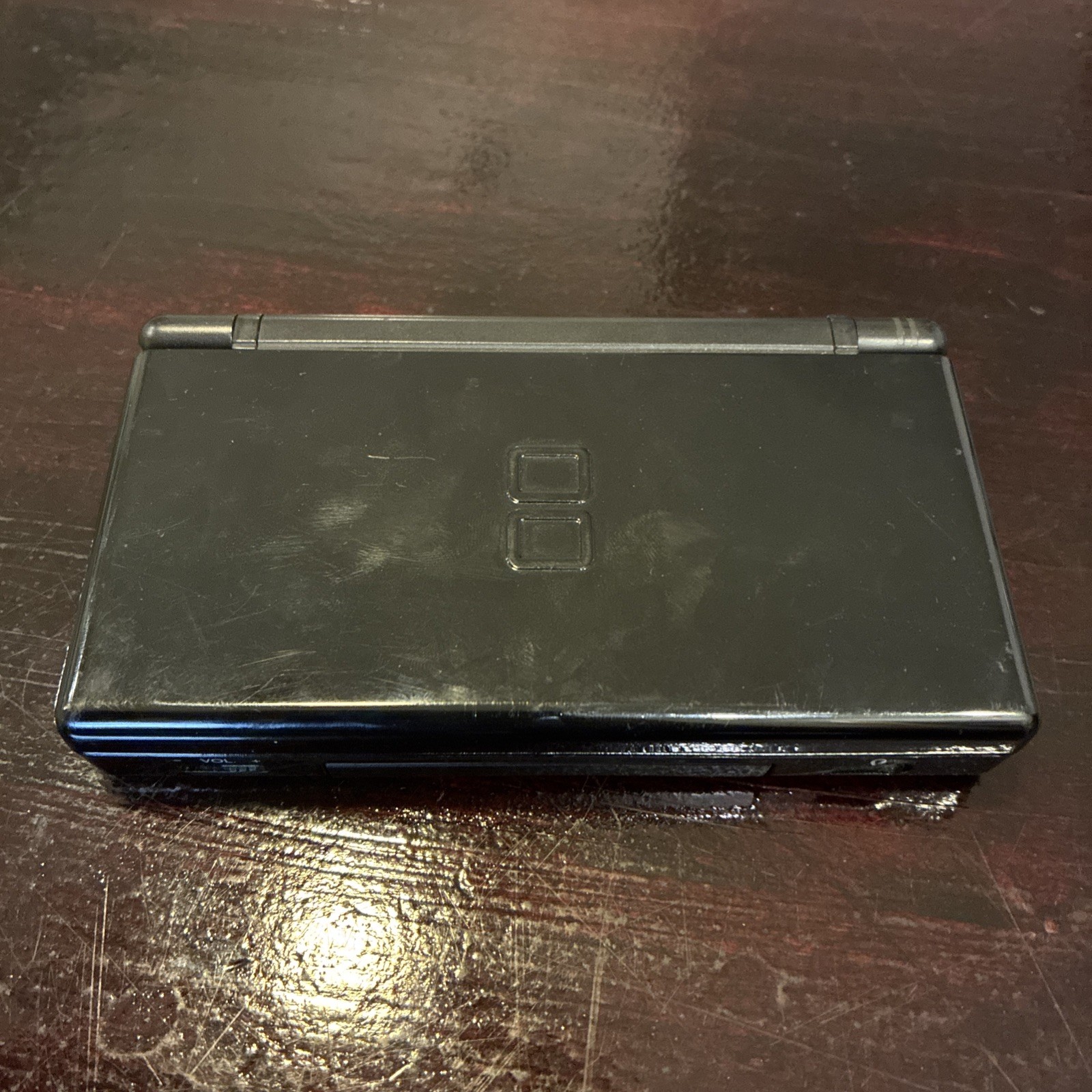 UNTESTED Black Nintendo DS Lite Handheld Game Console USG-001