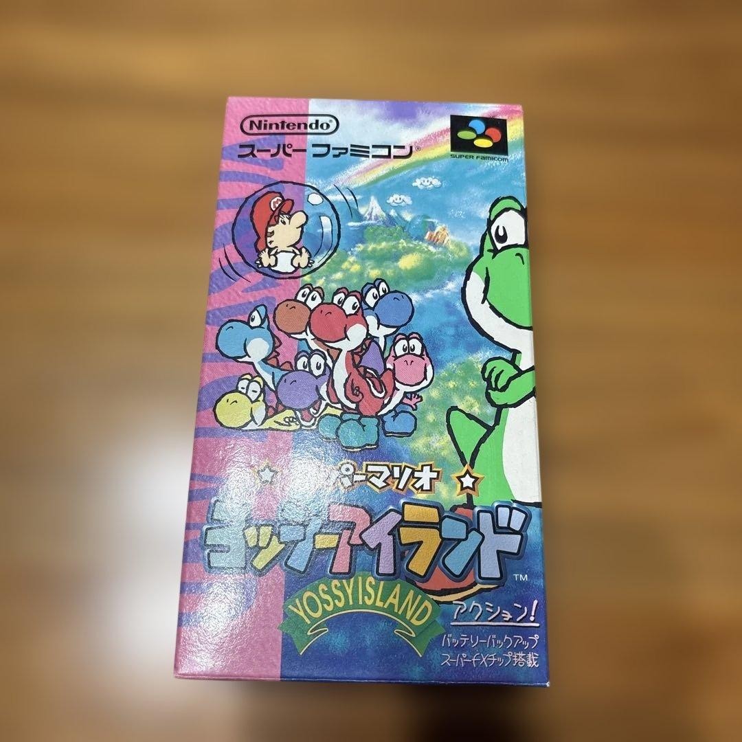 [Complete] Super MaRIO Yoshi’s Island SFC with box, manual, and operation card