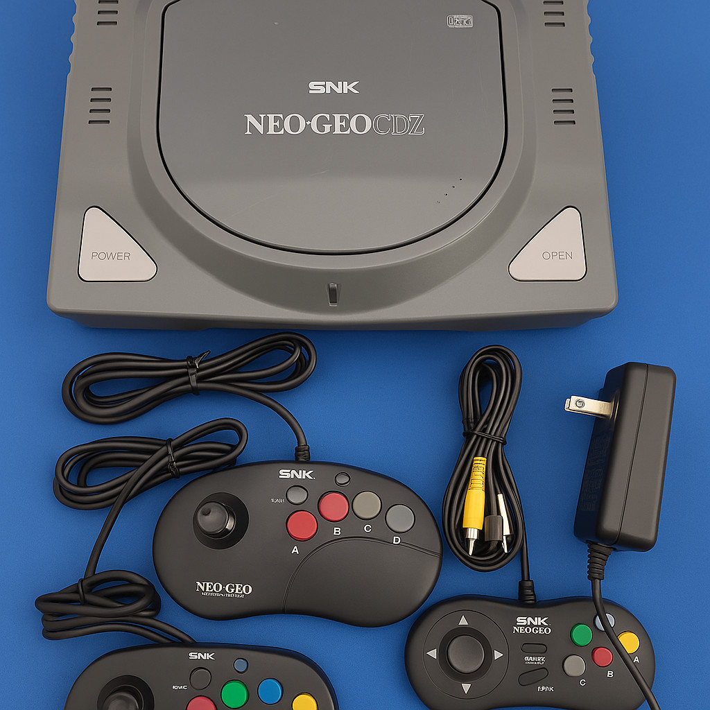 NEO GEO CDZ Console DC-T02 SNK Tested System NTSC-J s0608M