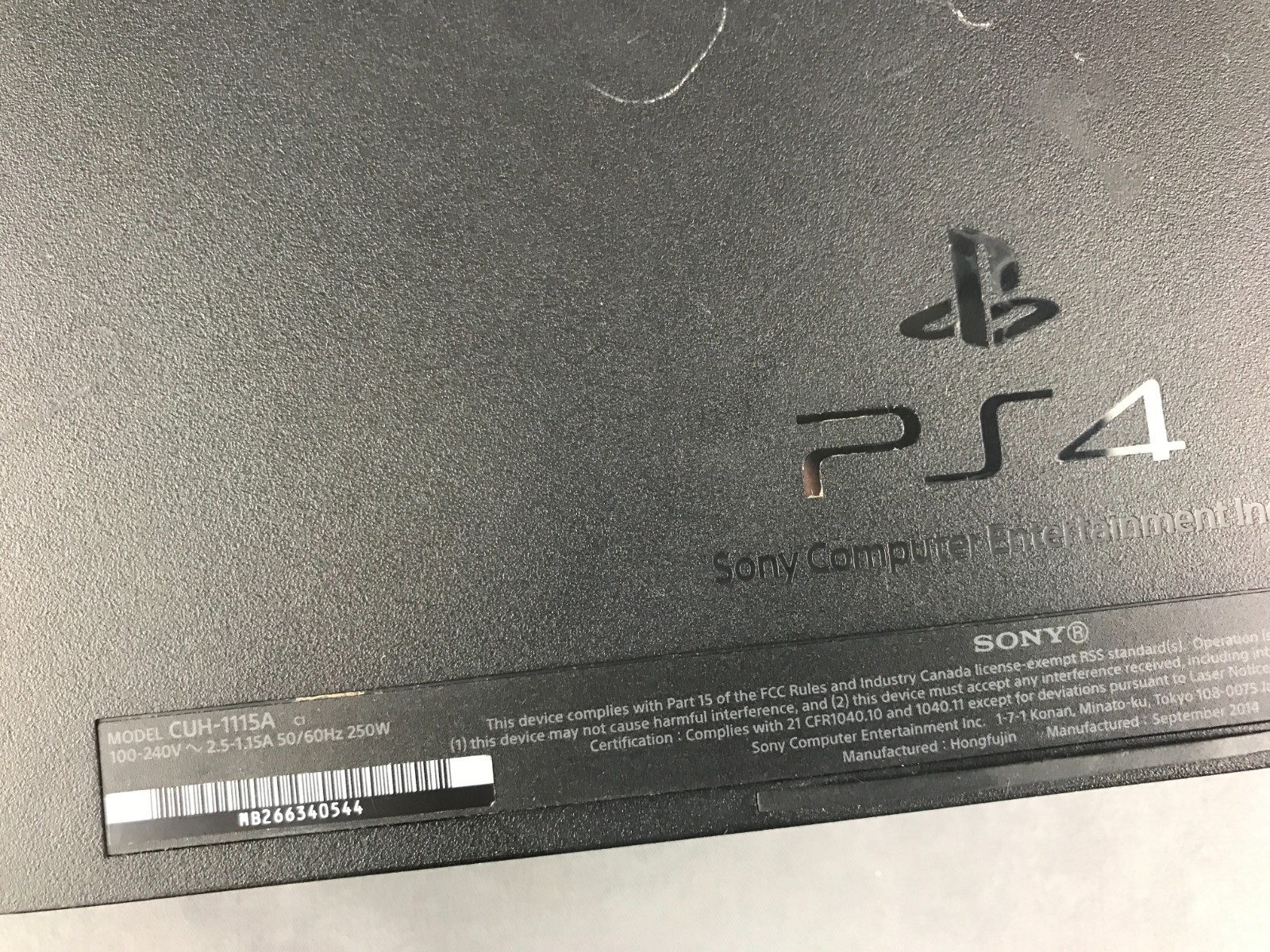 Sony PlayStation 4 Console 500GB Model CUH-1115A Complete System Bundle Tested