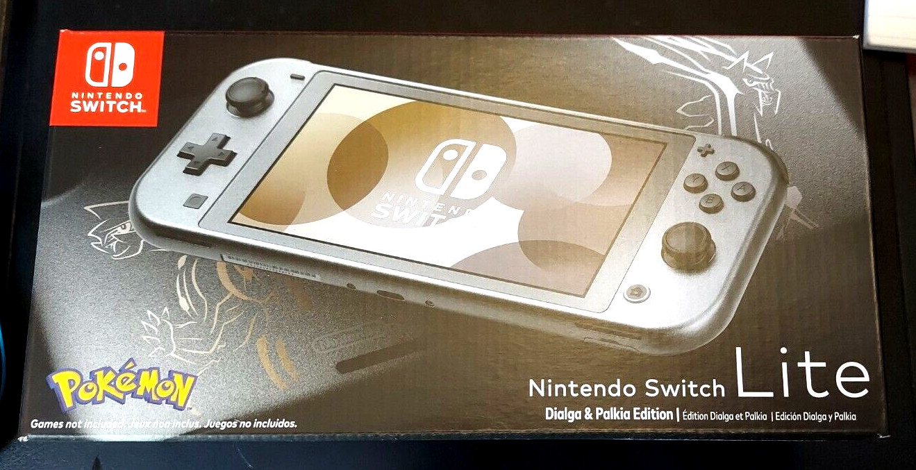 Dialga & Palkia Nintendo Switch Lite Edition 32GB HDH SVAZAA USZ pokemon light