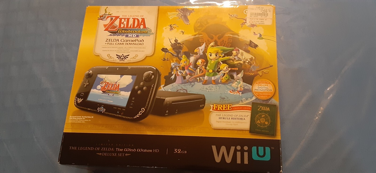Nintendo Wii U The Legend of Zelda: The Wind Waker HD Console w/ Games