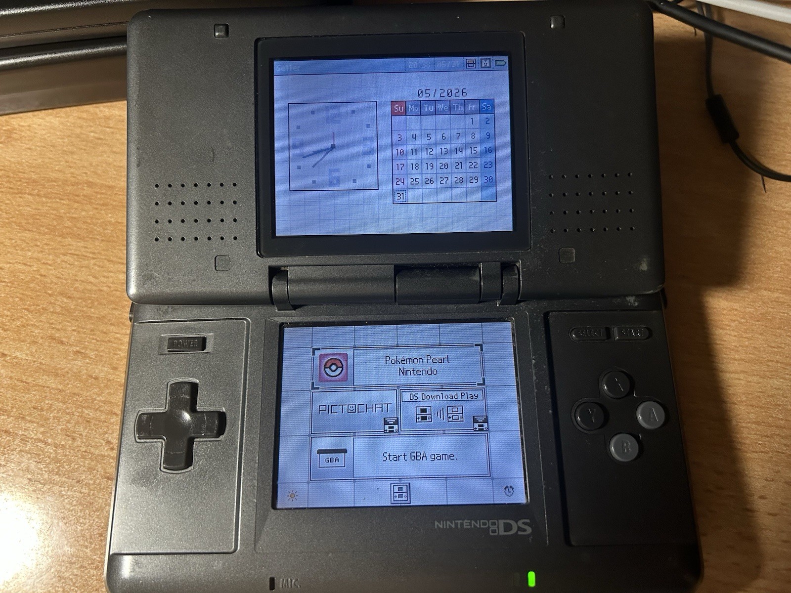 Original Nintendo DS Black (Authentic, Tested & Working)