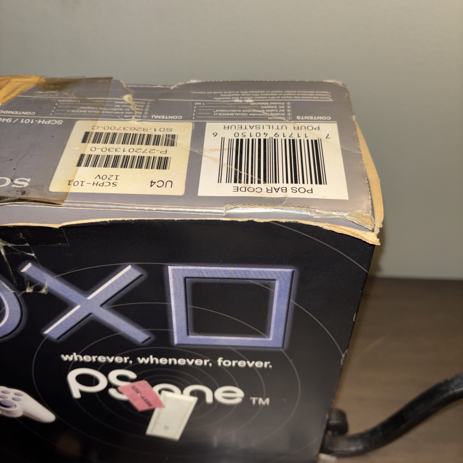 Sony PlayStation 1 PSOne PS1 Slim Console SCPH-101 In Box #graves