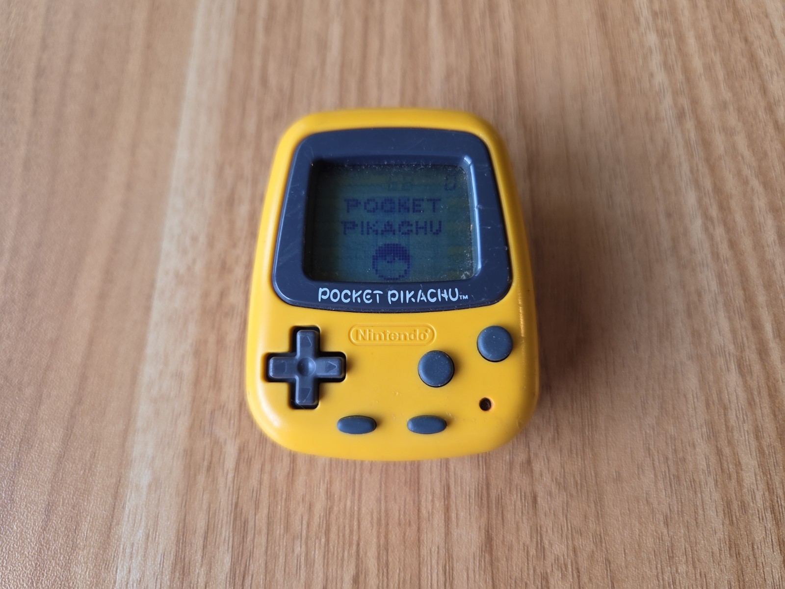 Pocket Pikachu Yellow Pedometer Pokemon Good Tested Japan