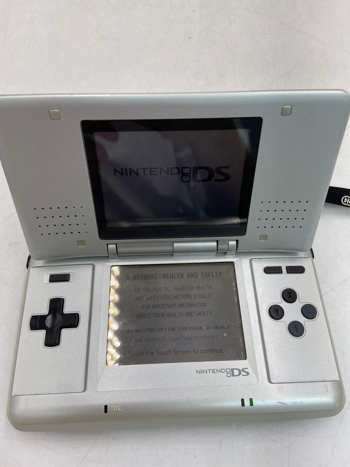 Nintendo DS Handheld Game Console Only NTR-001 Silver