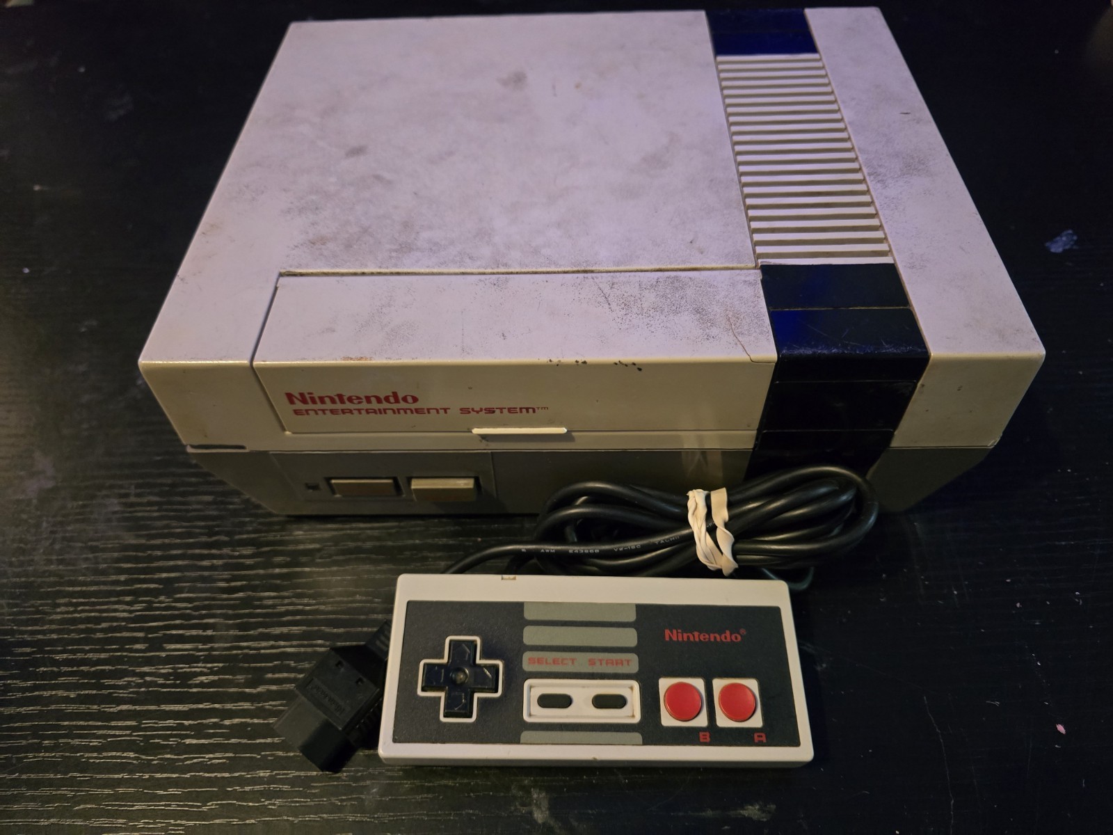 Nintendo NES-001 Original Video Game Console Bundle Tested And Working
