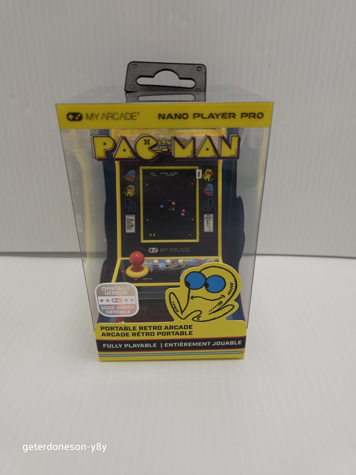 My Arcade Pac-Man Nano Player Pro Portable Mini Arcade Machine, 4.8″ Video Game