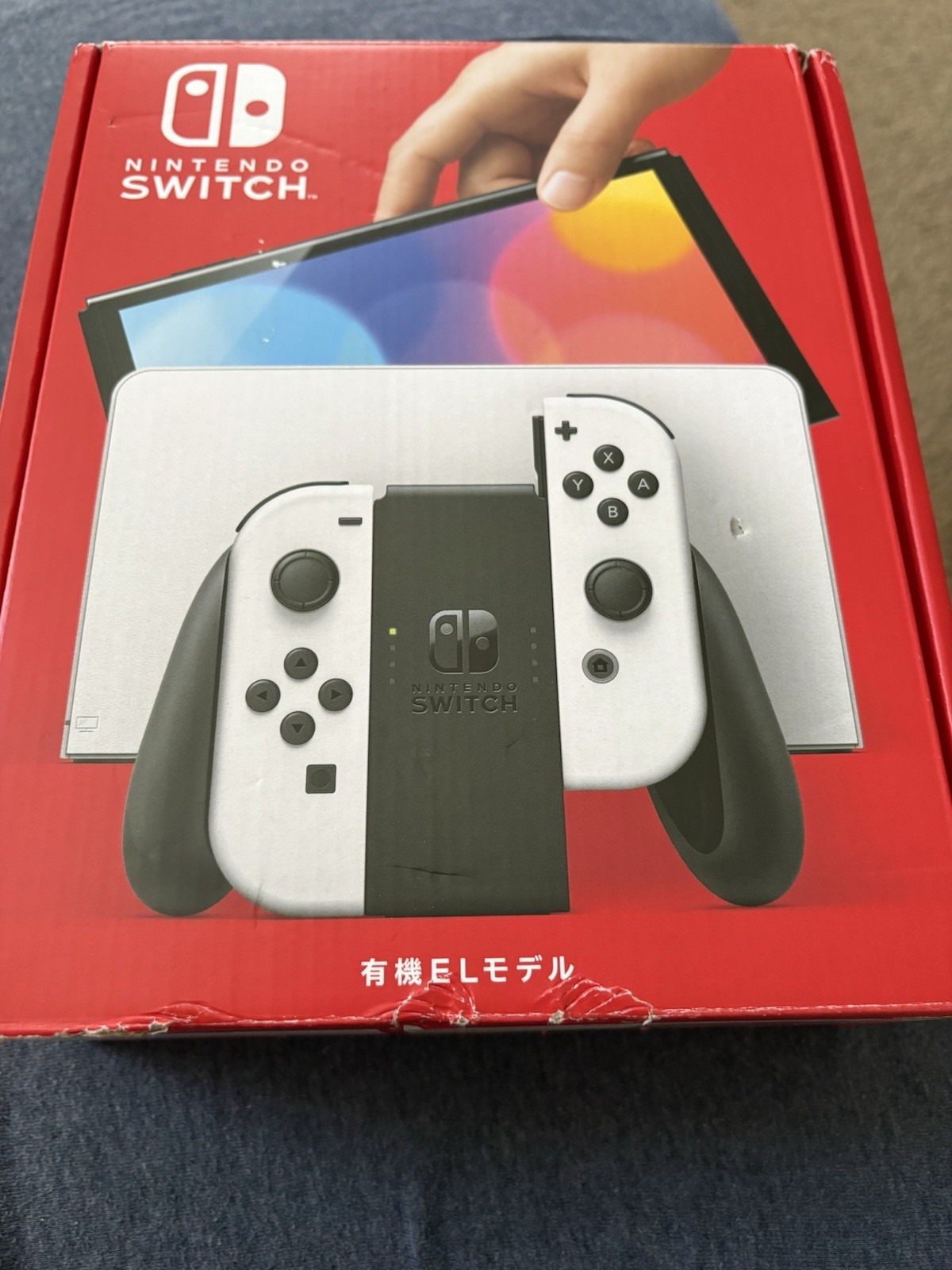 Nintendo Switch OLED Model 64GB White Joy-Con HDMI Console NTSC-J HEG-001