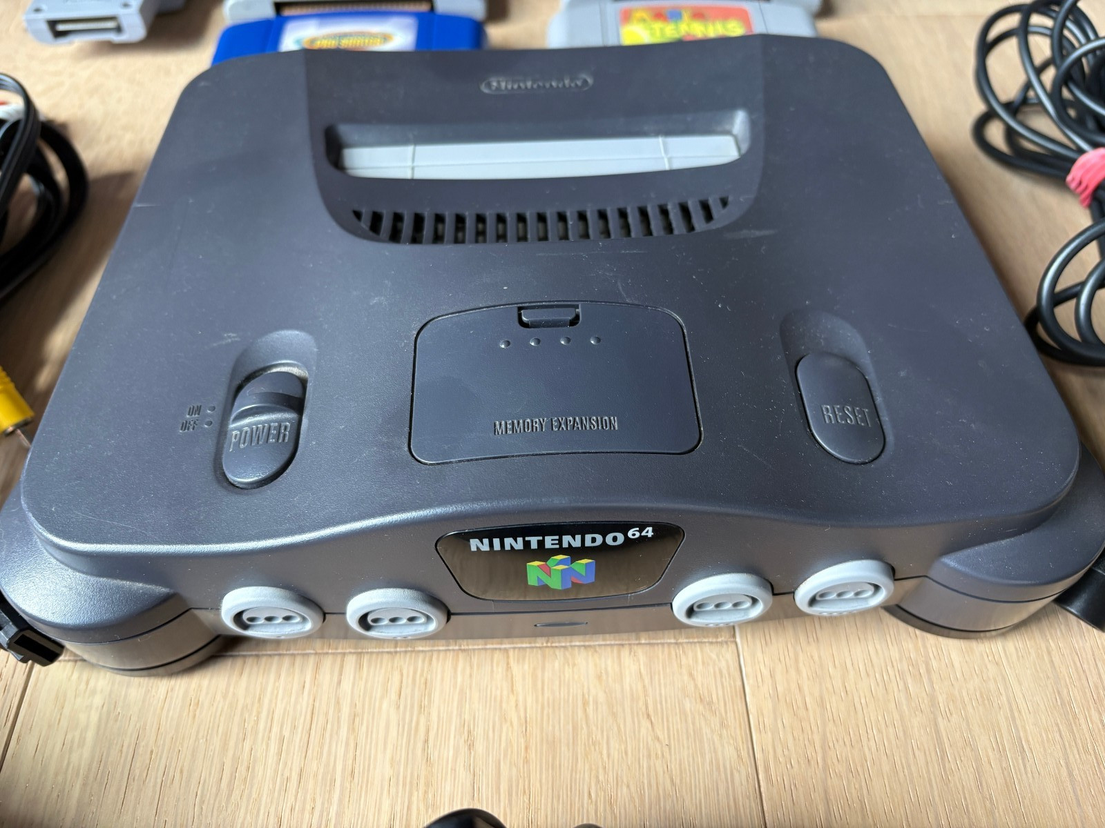 Nintendo 64 N64 w/ 3 Controllers | 4 Games | Rumble Pak | Cables | Tested 🔥🔥🔥