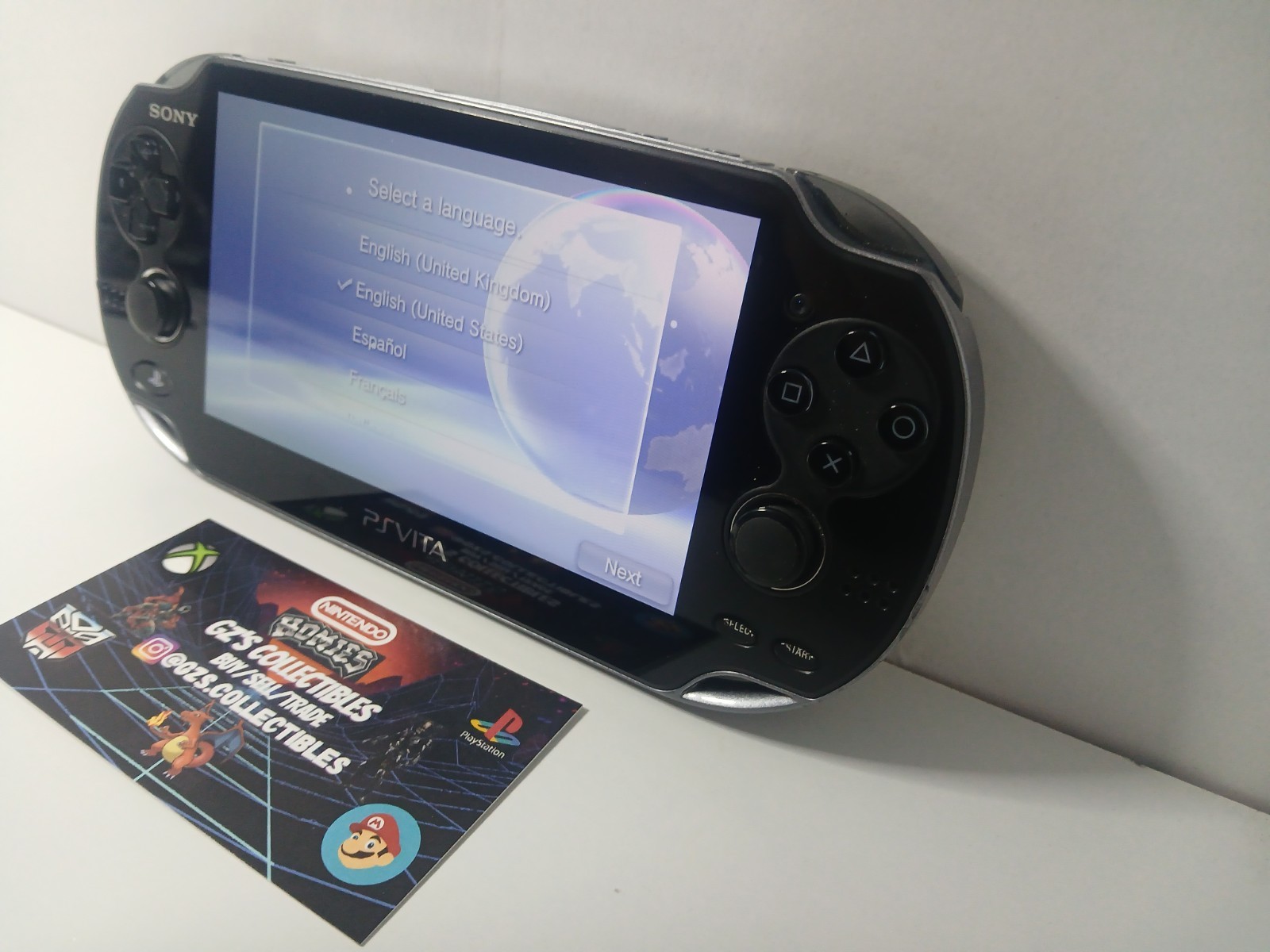 ✅ SONY PS VITA 1001 OLED USA 🇺🇸 HANDHELD CONSOLE TESTED WORKING MINT CONDISH ✅