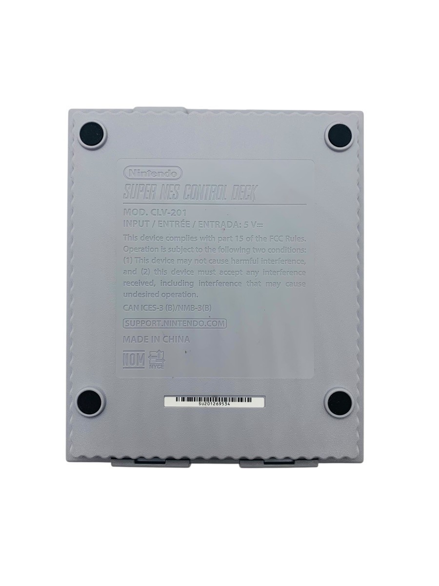 Nintendo Super NES Mini Classic Edition Control Deck – Gray CLV-201 Game System
