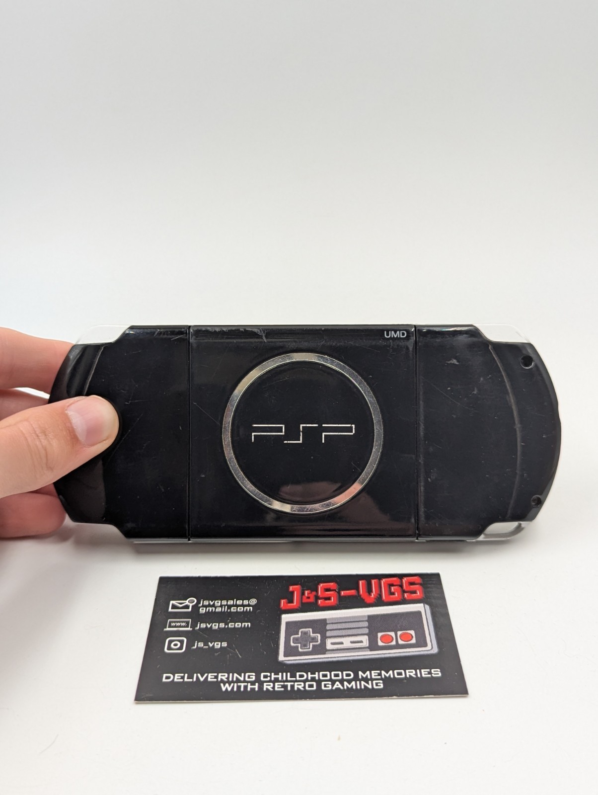 Sony PlayStation Portable PSP 3000 Console Black Sony PSP Works Charger READ