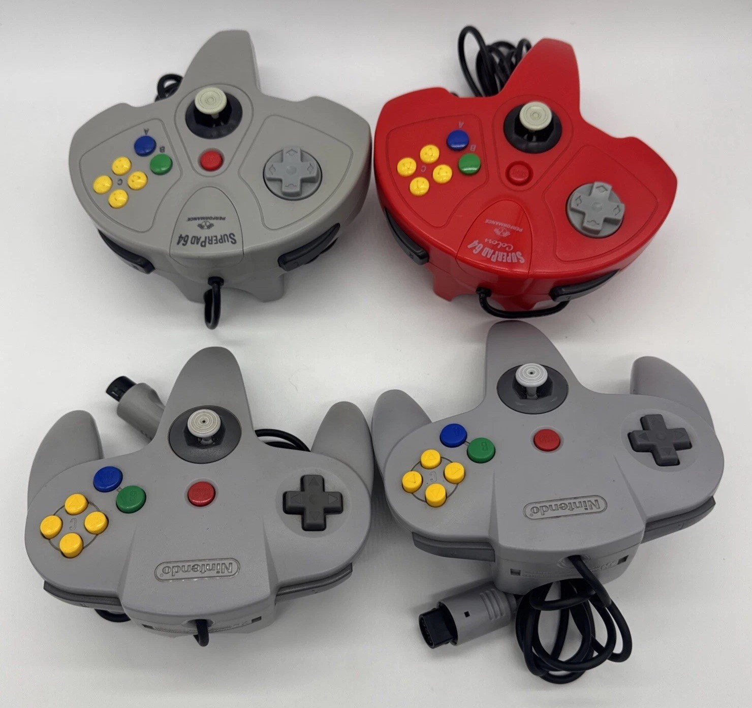 N64 Nintendo Console BUNDLE – 8 Controllers – Pikachu Game & Accessories