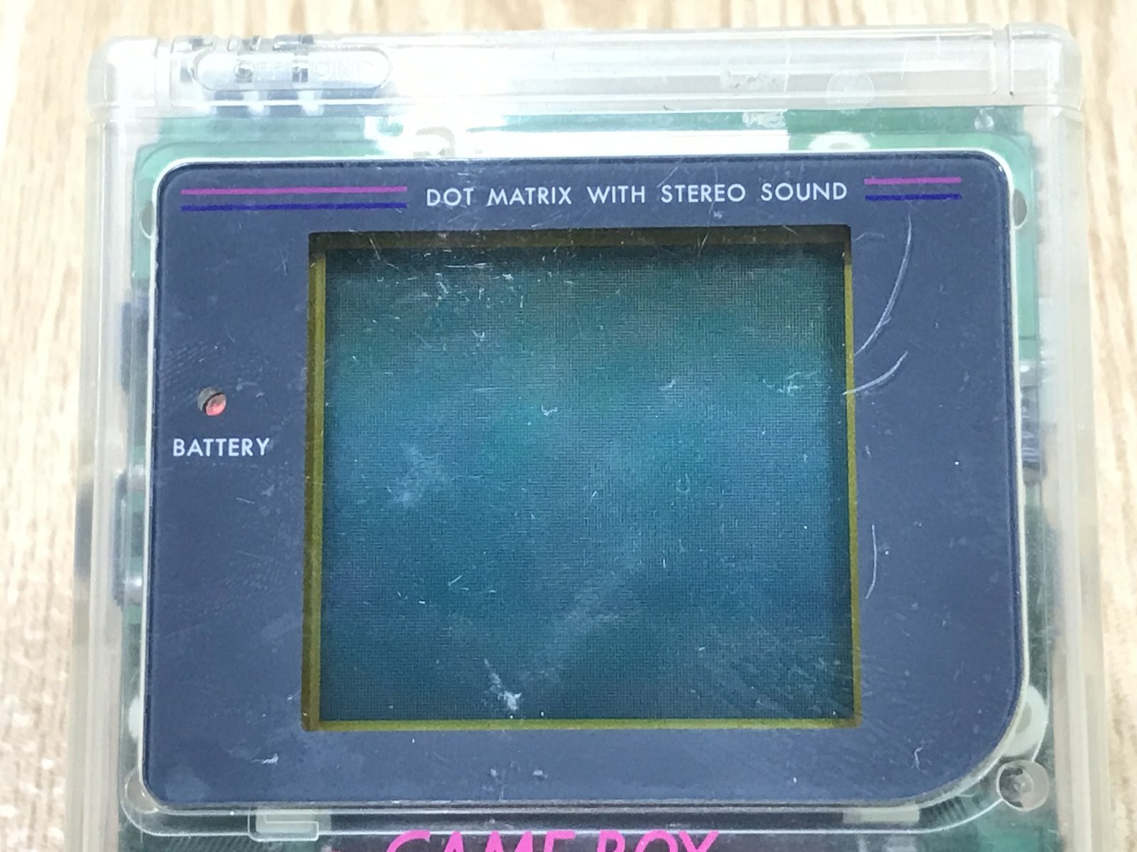 GameBoy Bros. Skeleton Console Nintendo Japan – Tested Working LG8932