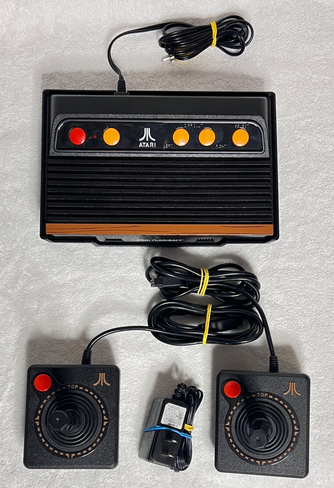 Atari Flashback 8 CLASSIC Black Console H10608 TESTED Made in China 2017