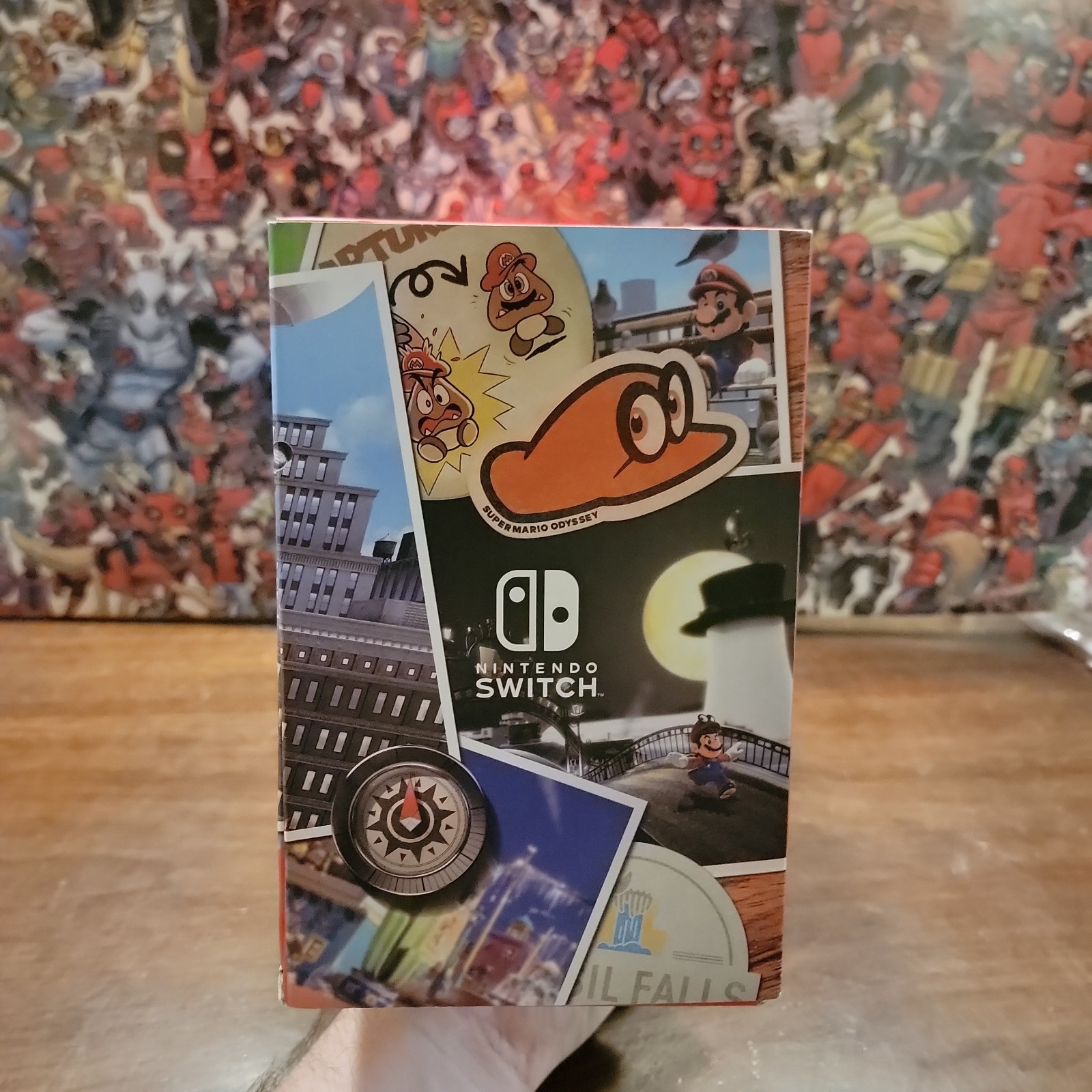 Mario Odyssey Nintendo Switch Console – Brand New – Authentic –