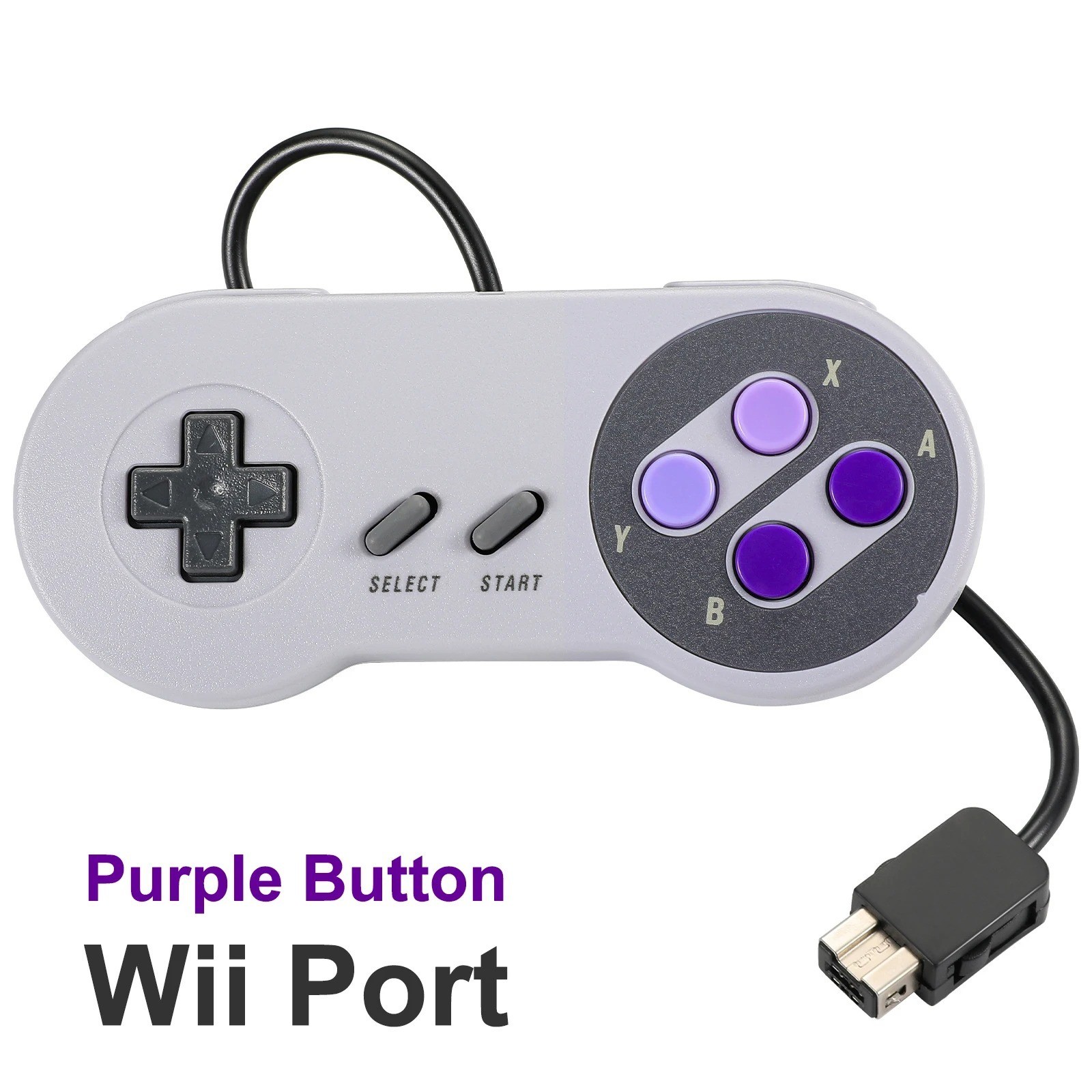 For New Super Nintendo SNES System Console Replacement Controller 6FT SNS-005