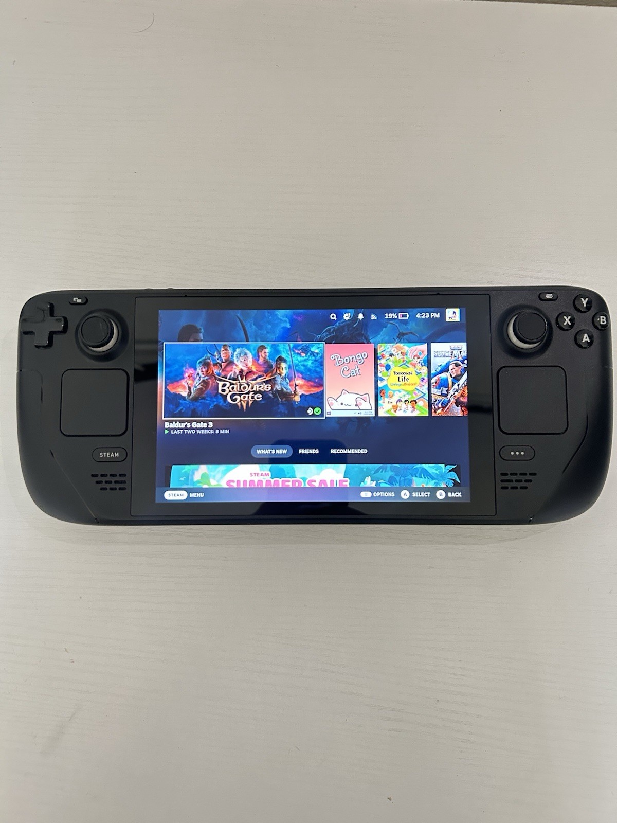 Valve Steam Deck LCD 256gb SSD w/ Case & Charger, Wi-Fi, USB-C