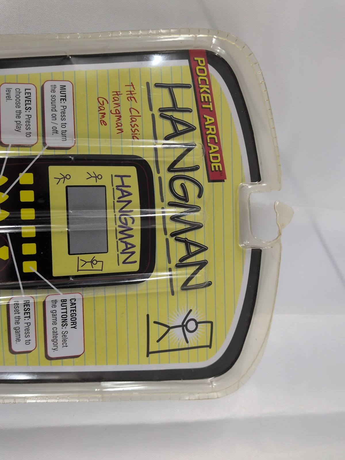 Pocket Arcade Classic Hangman Handheld Electronic Game 2009 Westminster – NEW