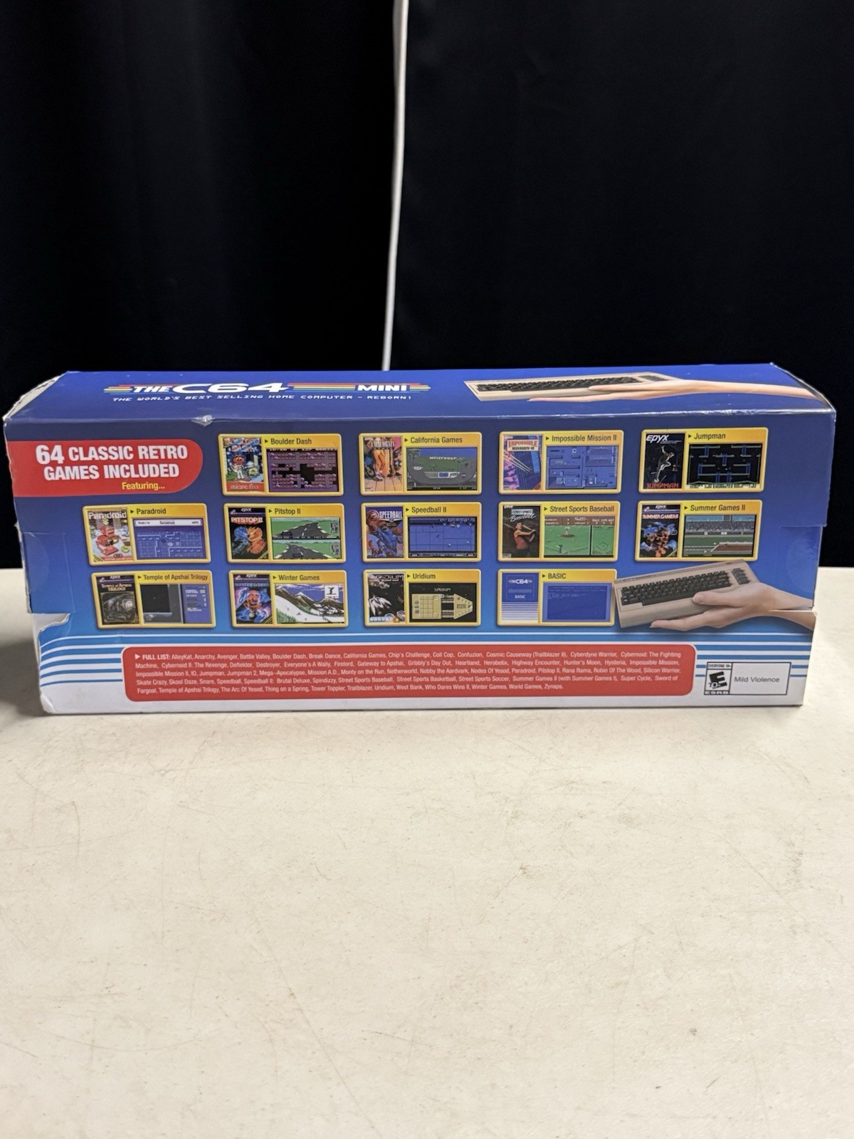 The C64 Mini Commodore Computer Console HDMI 64 Classic Retro Games