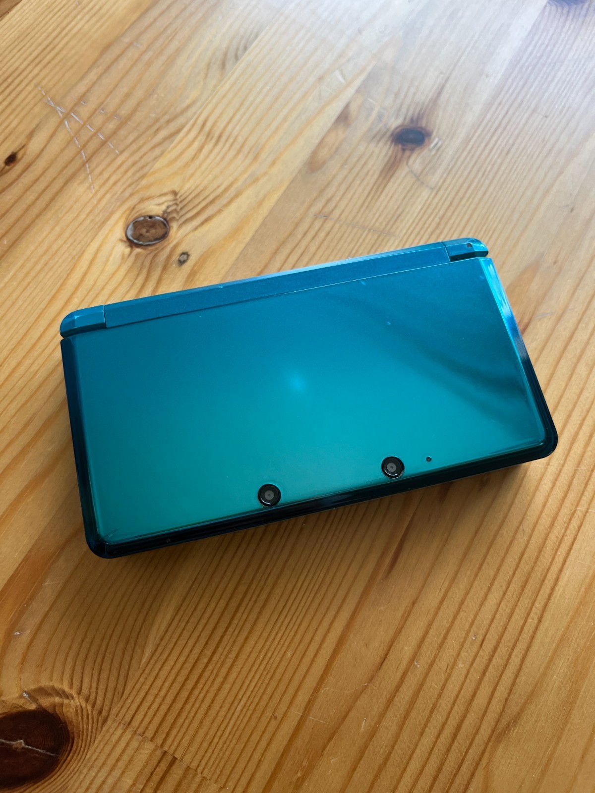 Nintendo 3DS Handheld System – Aqua Blue – WORKING!