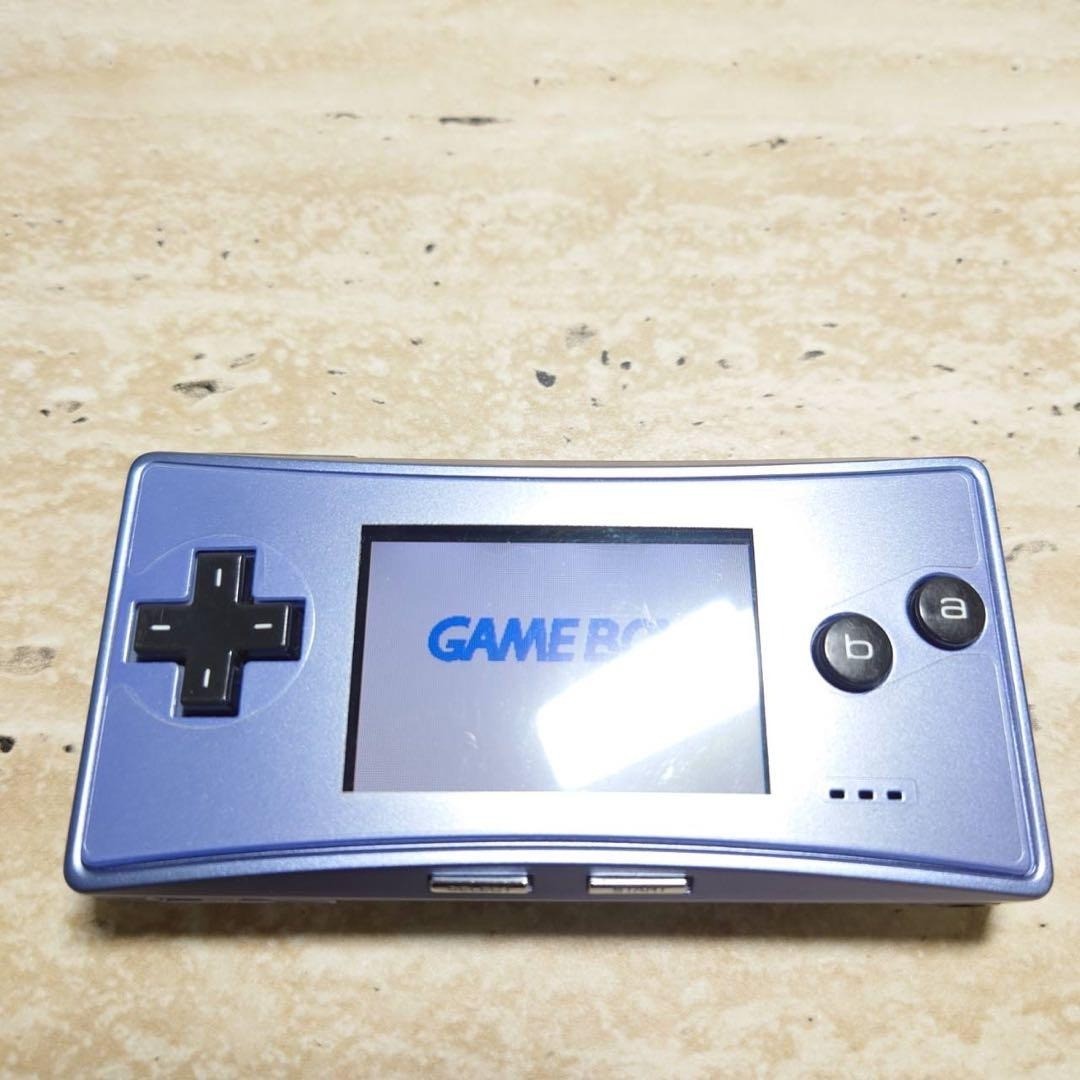 Nintendo Game Boy Micro Blue Console OXY-001 AC Adapter Tested 7002