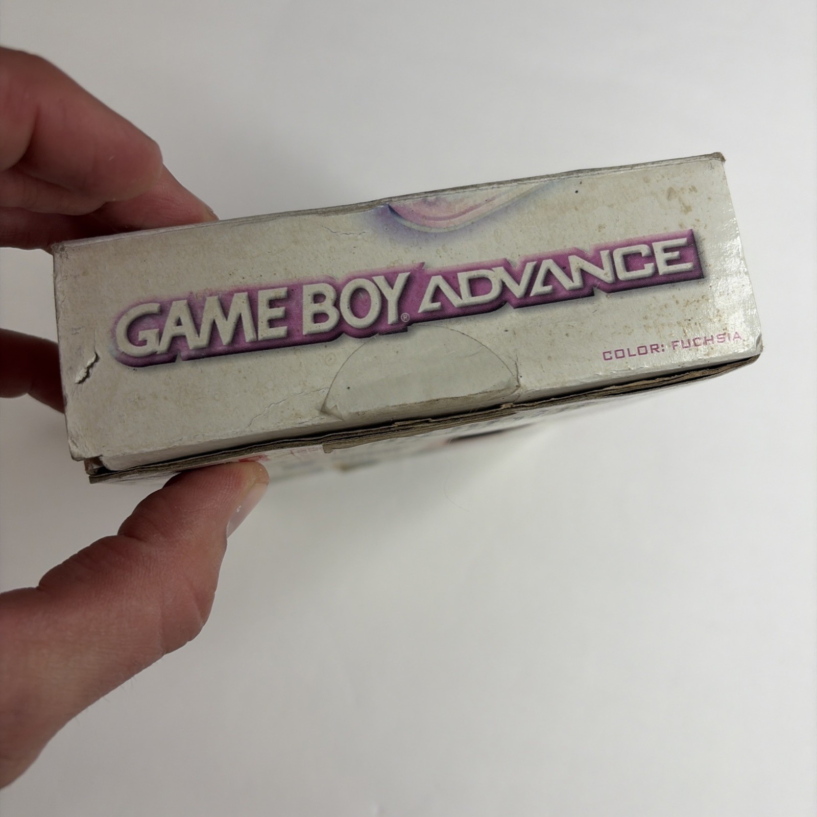 Nice! Nintendo Game Boy Advance Handheld System Fuscia Pink CIB Complete Box